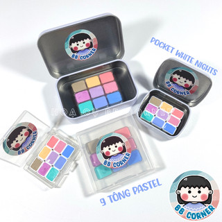 [BB Corner] Pocket Màu nước White Nights set 9 màu tông pastel 0.5/1ml