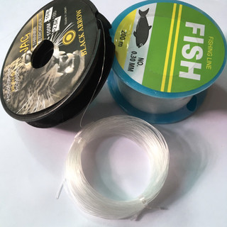 Dây cước không co giãn 0.15-0.6mm xâu vòng hoặc câu cá nhỏ