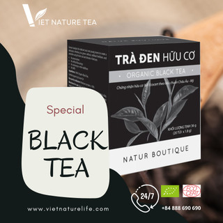 Trà Đen Hữu Cơ Natur Boutique FITO Organic Black Tea (20 Teabags)