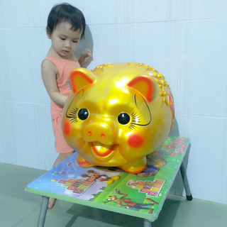 Lợn đất khổng lồ, heo đất khổng lồ, lợn đất khủng, lợn đất to, lợn đất size to, lợn đất kích thước lớn, heo quay khủng