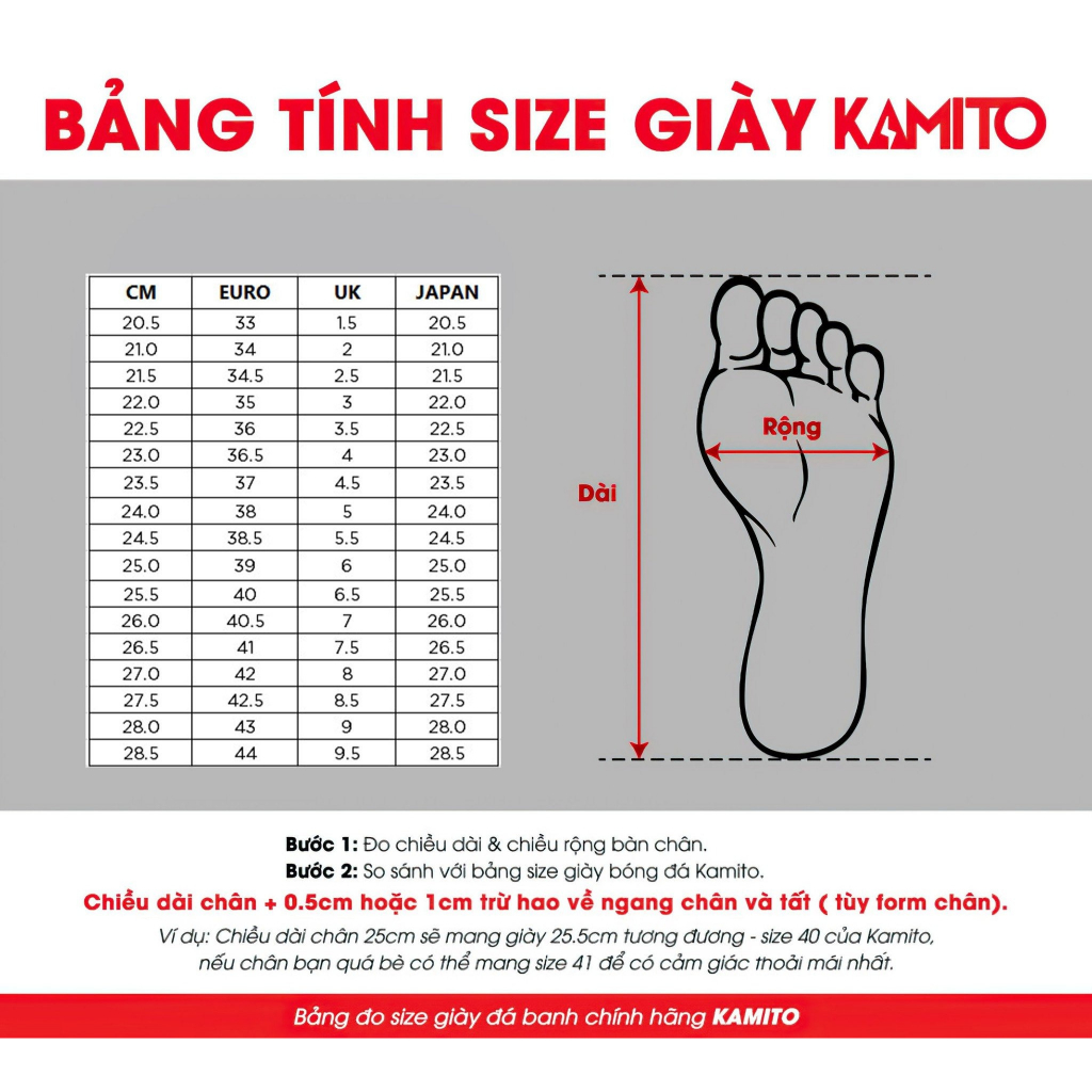 Giày Đá Bóng KAMITO QH19 Sân Cỏ Nhân Tạo Công Nghệ KA-SPIN Độ Bám Vượt Trội dành cho chân người việt