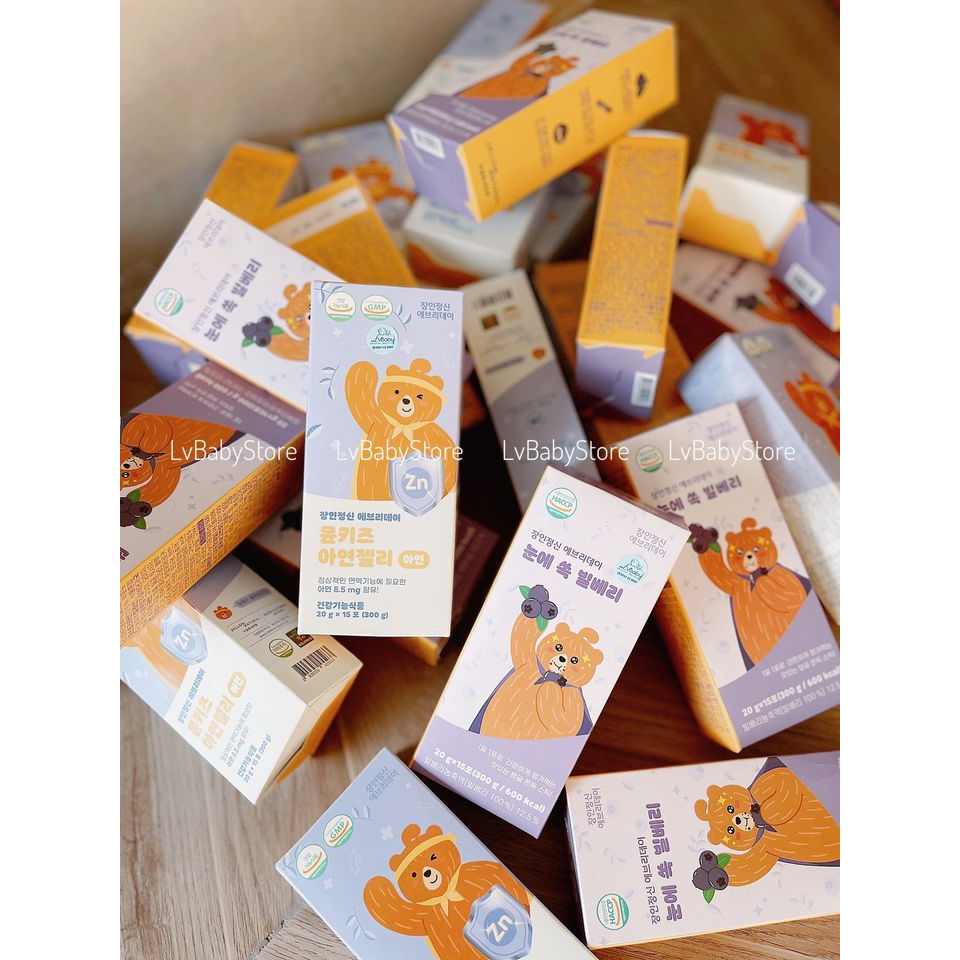 THẠCH BỔ SUNG KẼM VÀ TỐI CHO MẮT