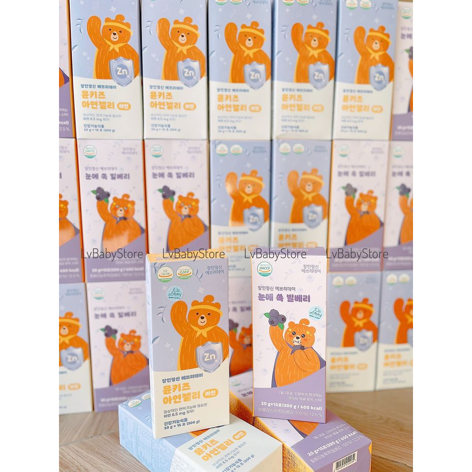 THẠCH BỔ SUNG KẼM VÀ TỐI CHO MẮT