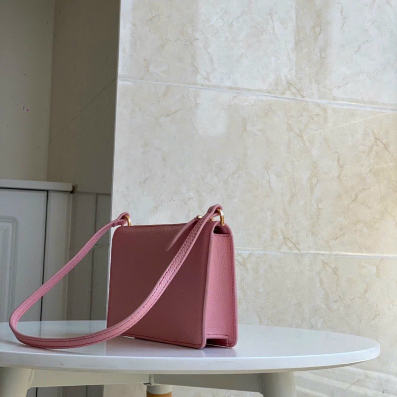 📛RẺ VÔ ĐỊCH📛TÚI BBR GRAINY LEATHER MINI TB SHOULDER POUCH NỮ KẸP NÁCH