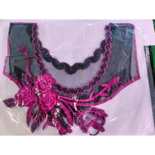 cổ thêu trang trí( truoc+sau)