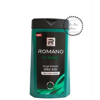Dầu tắm gội 2in1 romano classic 180g