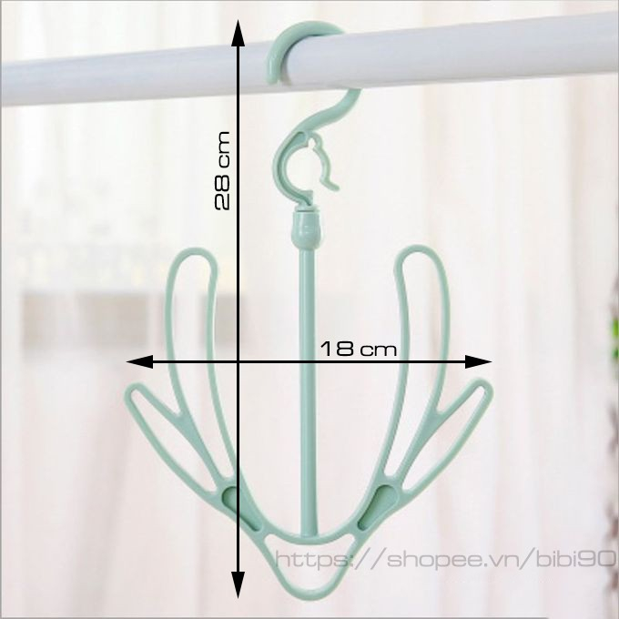 Móc treo giày, treo đồ - móc treo phơi giày thông minh K9 VANNGOC1956