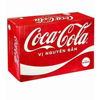 Thùng 24 lon nước ngọt Coca Cola 235ml