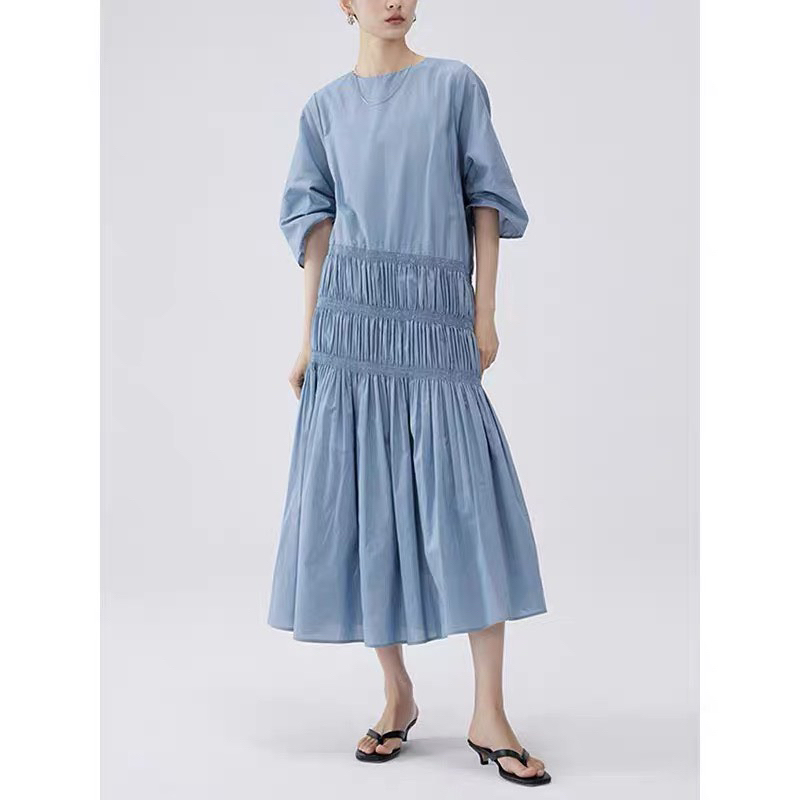 ĐẦM LINEN COTTON MP 2 LỚP