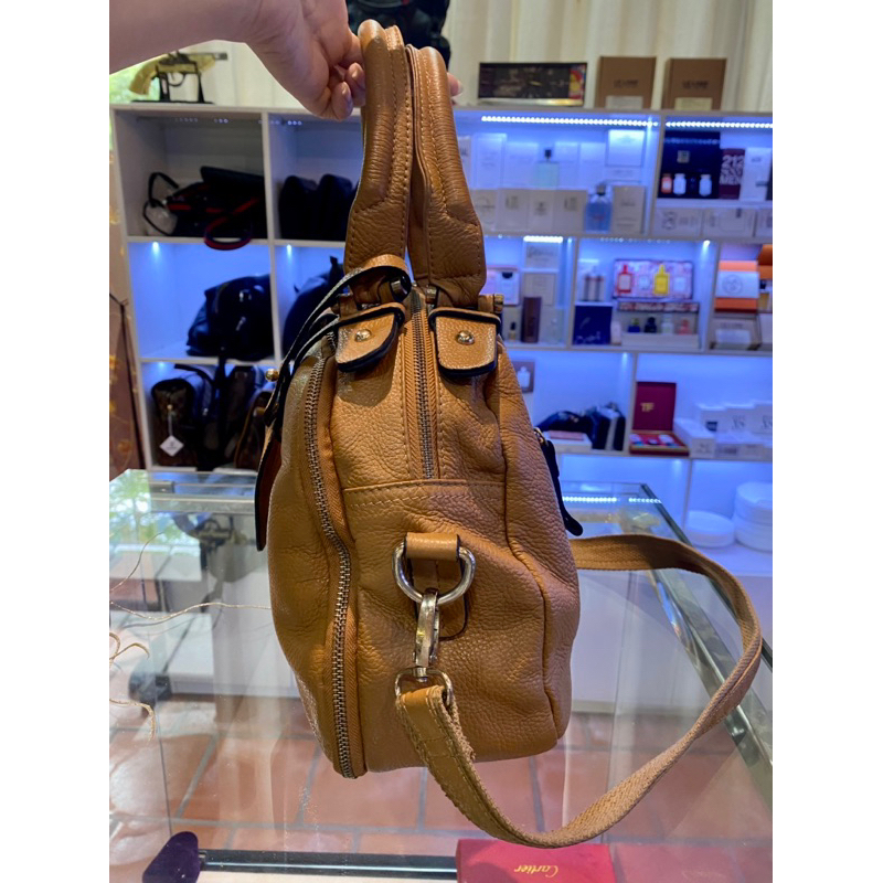 •Túi  si da thật như hình -  đã qua sử dụng -Vui lòng đọc kỹ mô tả ạ•