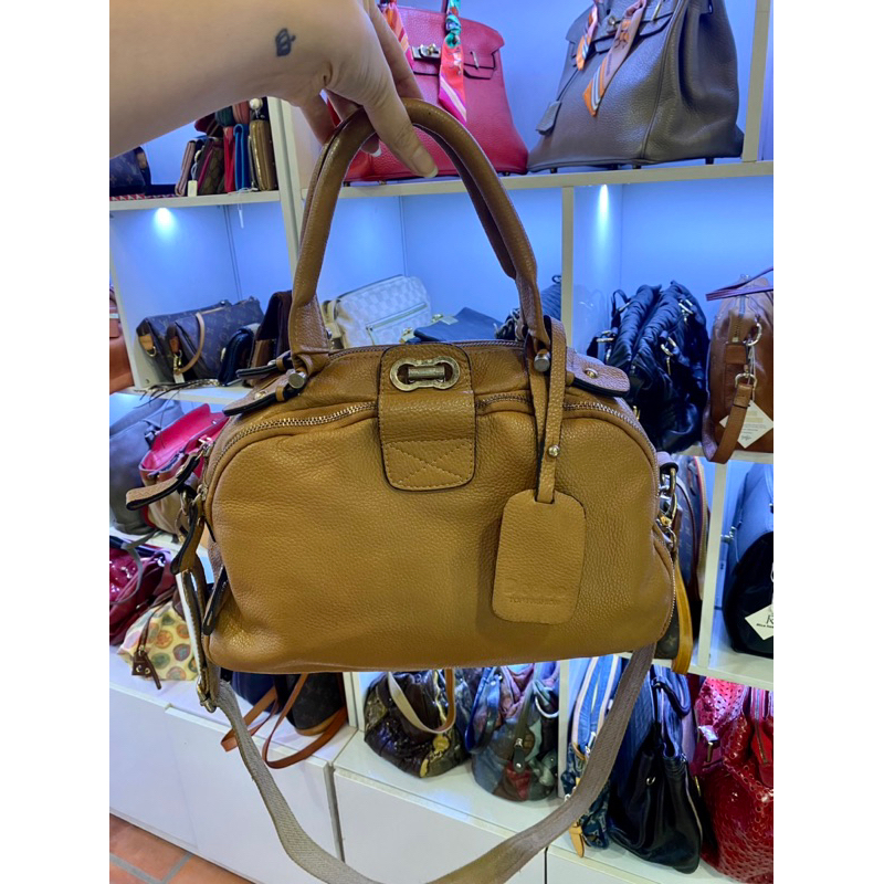 •Túi  si da thật như hình -  đã qua sử dụng -Vui lòng đọc kỹ mô tả ạ•