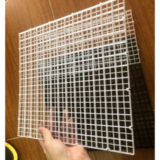 Vỉ nhựa ngăn bể cá | tấm caro ngăn vách | tấm ngăn bể cá cảnh