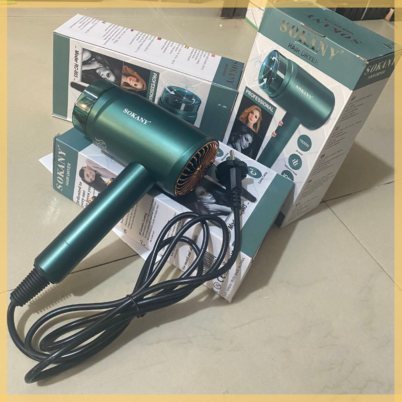 Máy Sấy Tóc Chuyên Dụng SOKANY 003 - Tùy Chỉnh Mức Gió Hai Chế Độ