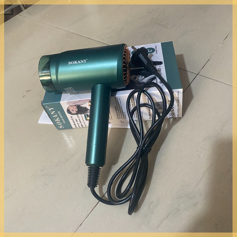 Máy Sấy Tóc Chuyên Dụng SOKANY 003 - Tùy Chỉnh Mức Gió Hai Chế Độ