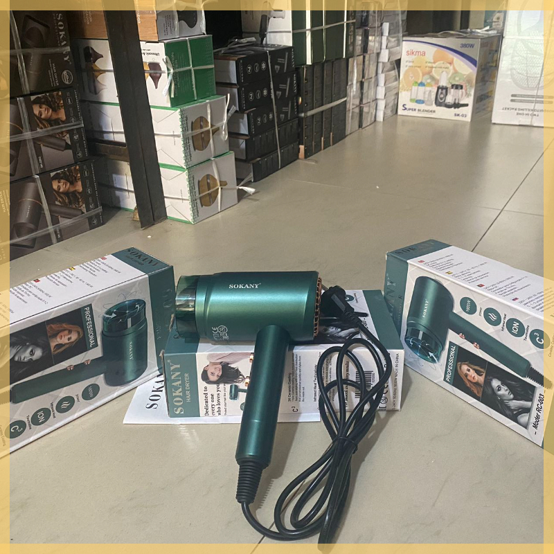 Máy Sấy Tóc Chuyên Dụng SOKANY 003 - Tùy Chỉnh Mức Gió Hai Chế Độ