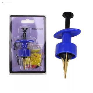 Combo Kẹp + 2 túi chun buộc mồi câu cá