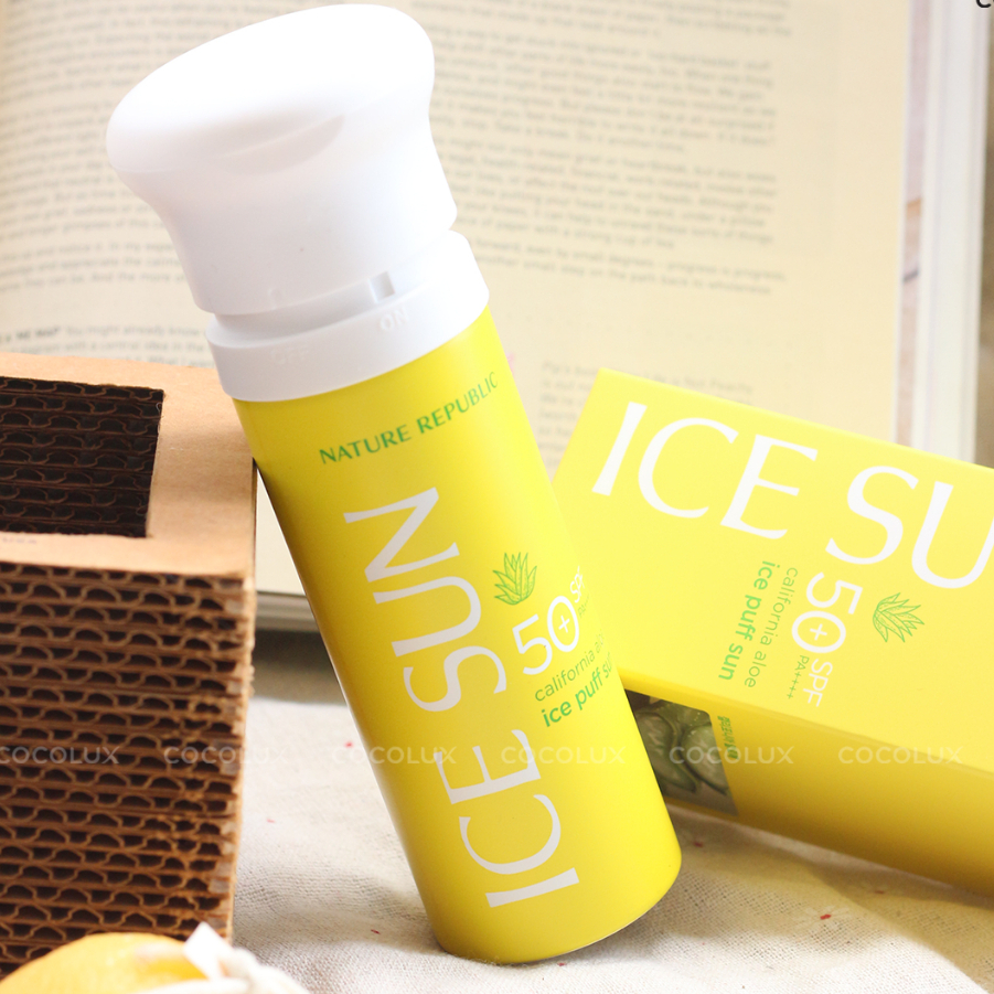 Kem Chống Nắng Ice Sun Nature Republic SPF 50 PA+++