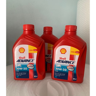 Nhớt xe số Shell Advance AX3 (20W-50) 800 ml