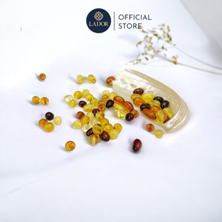 Hạt hổ phách lẻ xâu vòng cho bé -  Hạt lẻ amber chính hãng Lador Jewelry