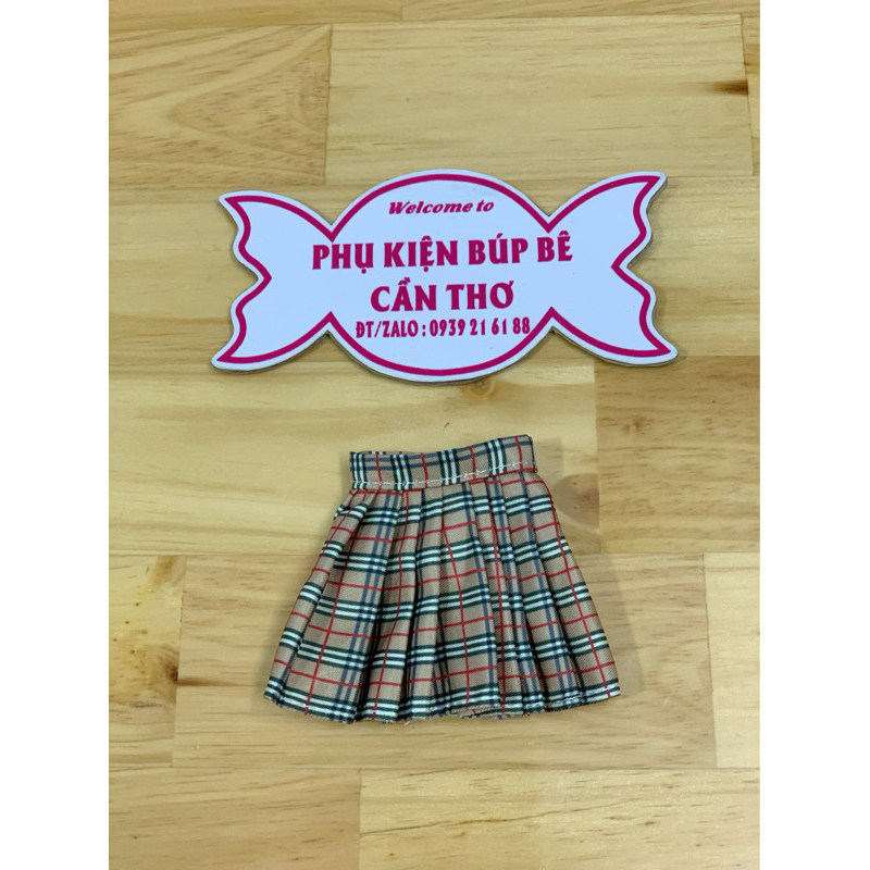 Chân váy cho bup bê Barbie, Xinyi, Licca, Kexin…