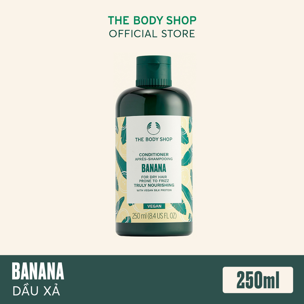 Dầu xả The Body Shop Banana Truly Nourishing Conditioner 250ml