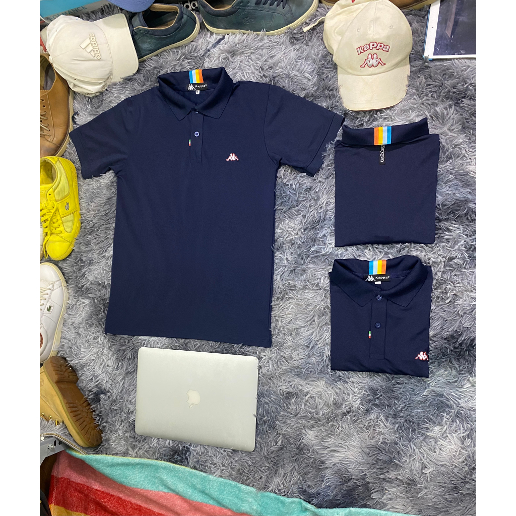 K.AP.PA L.UX B áo thun p.olo nam tay ngắn Vải c.á s.ấu co giãn 4 chiều cao cấp dệt bo vi tính dày dặn form slim fit