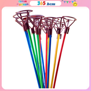 Set 10 que gắn bong bóng đủ màu sắc