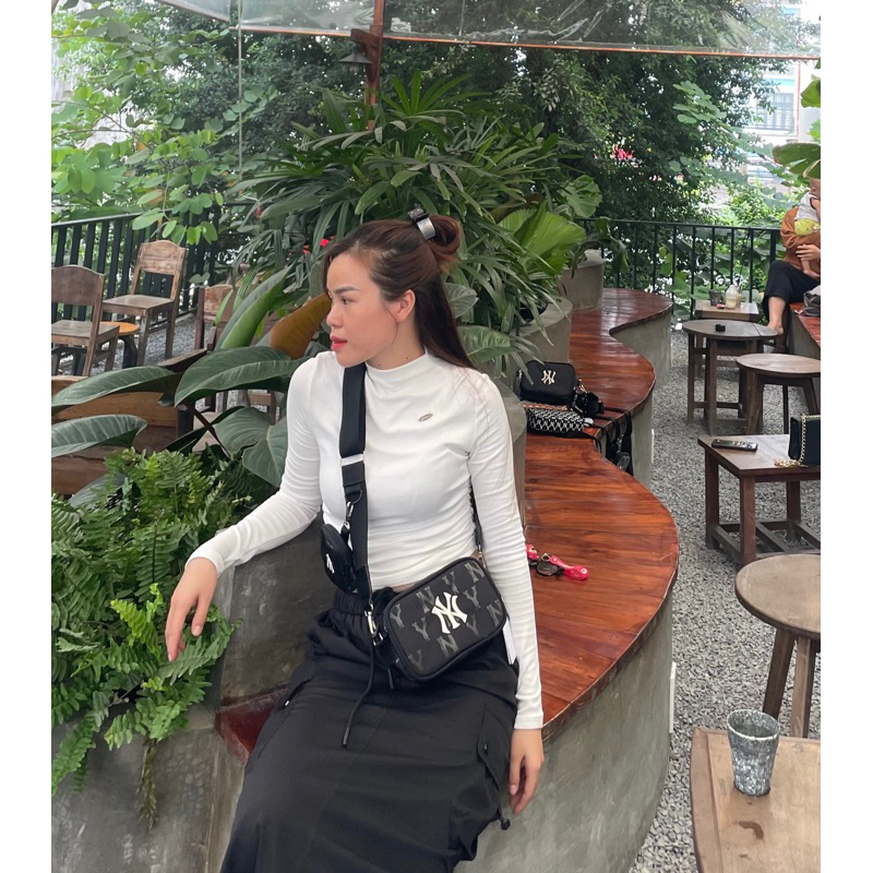 Túi đeo chéo nam nữ unisex MLB Mono  VNXK