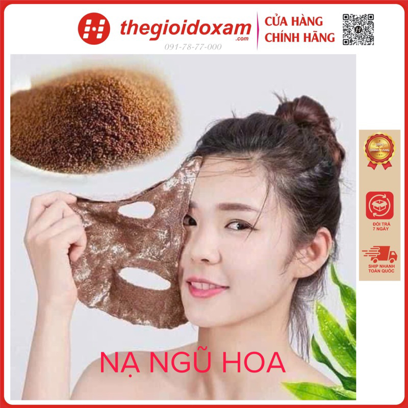 Mặt nạ ngũ hoa hạt nhỏ, Nạ bạc Hà, Nạ cá hồi, Nạ hoa hồng