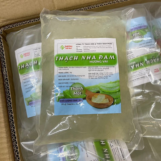 Thùng thạch nha đam dedu 1kg - 10 gói