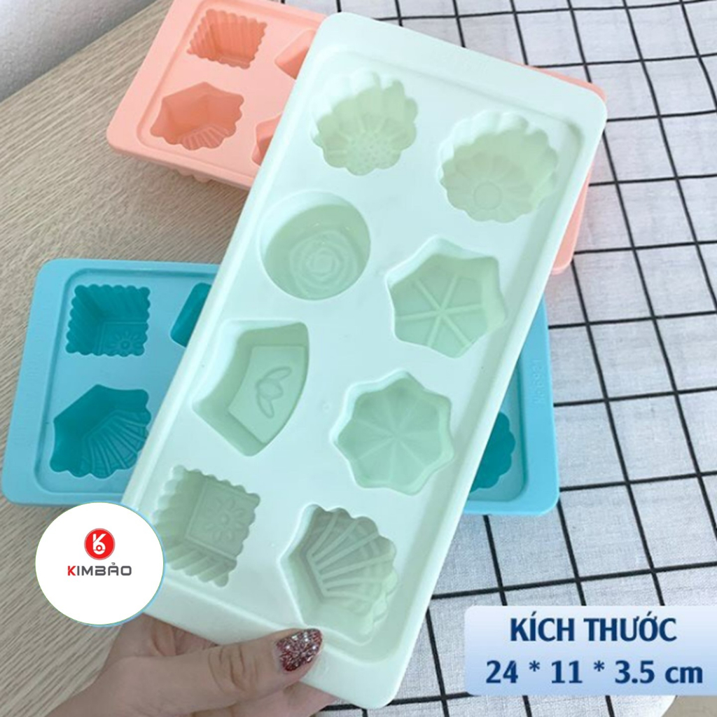 Khay Làm Đá Bi Nhựa Tròn Làm Khuôn Rau Câu, Khay Đá Viên Tròn 33 Viên Hàng LOẠI TO