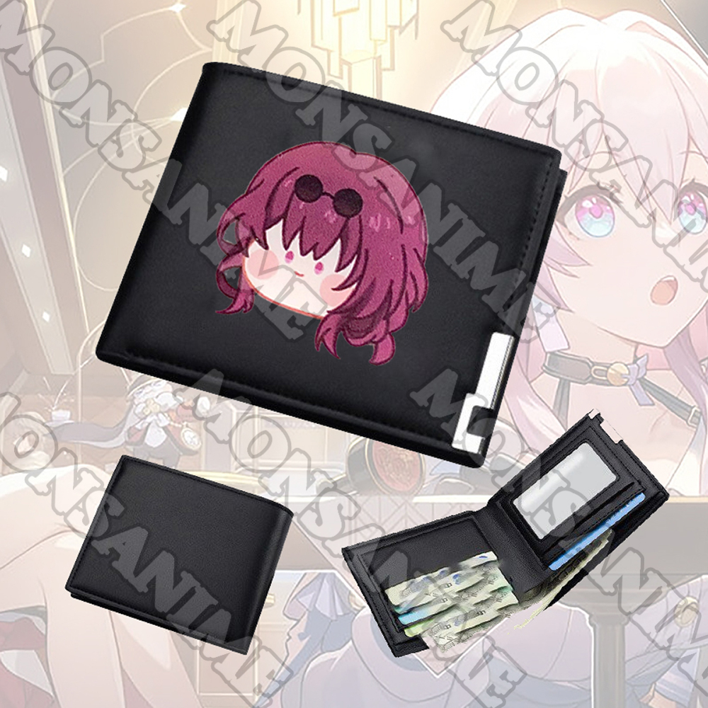 Ví da cầm tay nam nữ in hình HONKAI IMPACT STAR RAIL ver NGƠ game tiện lợi anime chibi