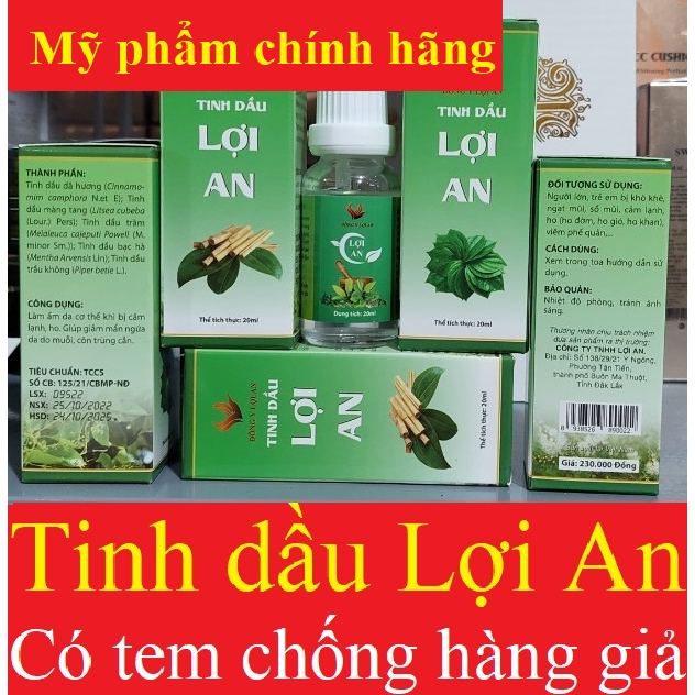 tinh dầu LợiAn