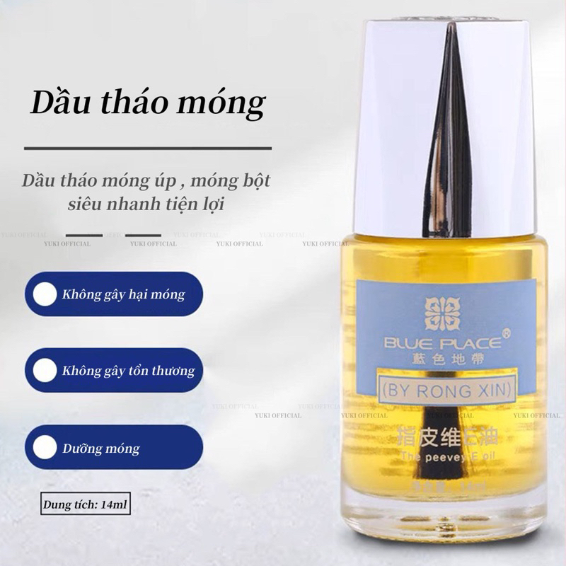 Dầu tháo móng thần tốc, Oil tháo móng dưỡng móng hương cam