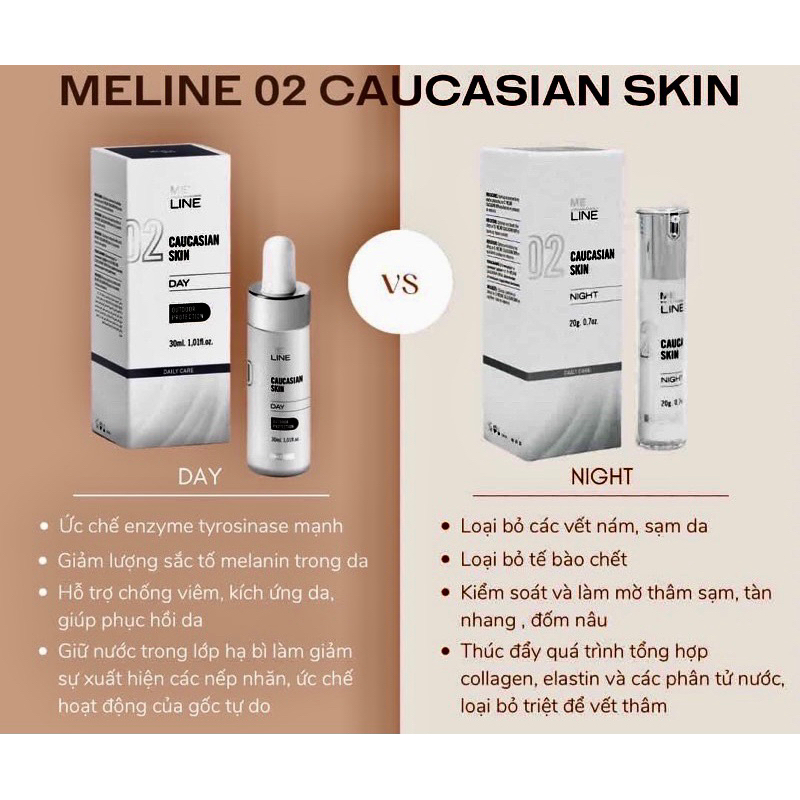 Meline 2 phân giải nám hiệu quả 𝗖𝗔𝗨𝗖𝗔𝗦𝗜𝗔𝗡 𝗦𝗞𝗜𝗡 𝗗𝗔𝗬 & Night