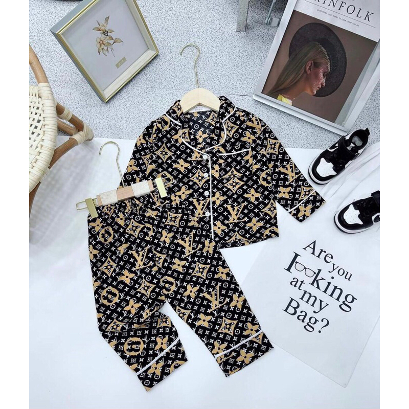 Bộ pijama bé trai dài tay size nhỡ cho bé trai 12-30kg