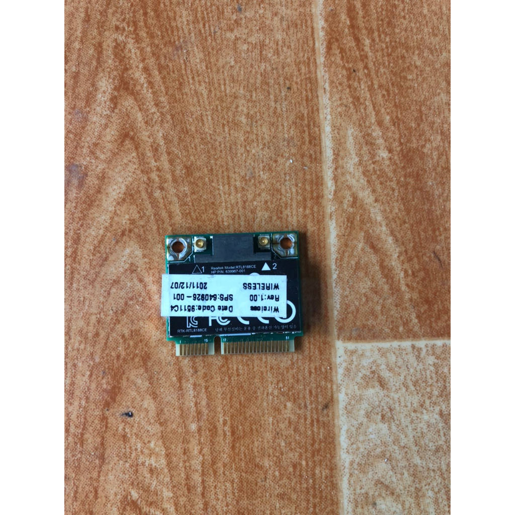 Card thu sóng wifi cho Laptop HP Probook 4430s 4530s 4435s 4535s 4730s 4735s 4431S 4436S 4230S RTL8188CE AR5B195 AR5B95H