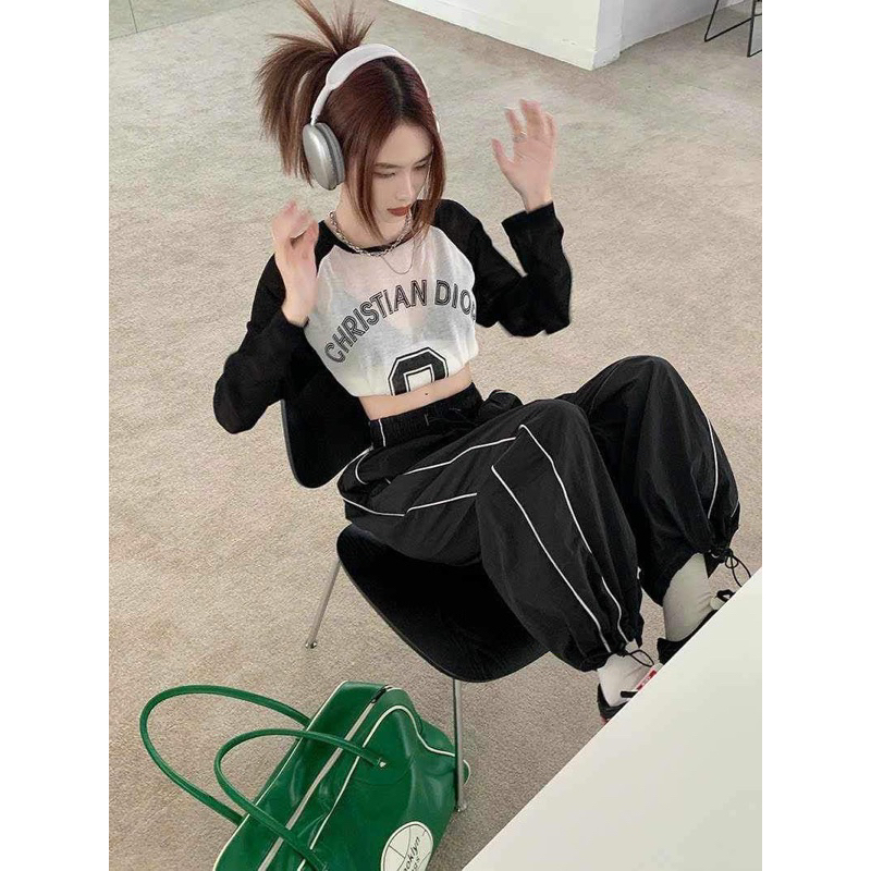 Quần 2 line kẹp mí bụng dây KAQ588