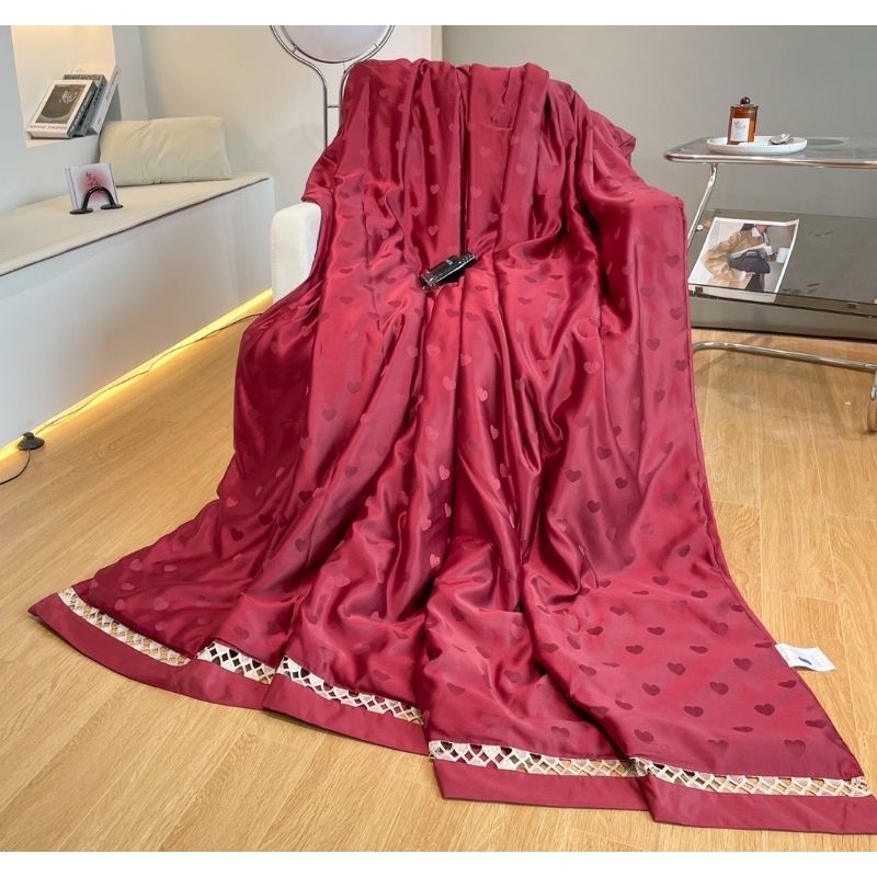 Chăn lụa vân chìm NEW SILKY mềm mại mát lạnh kích thước 2×2m3 sẵn