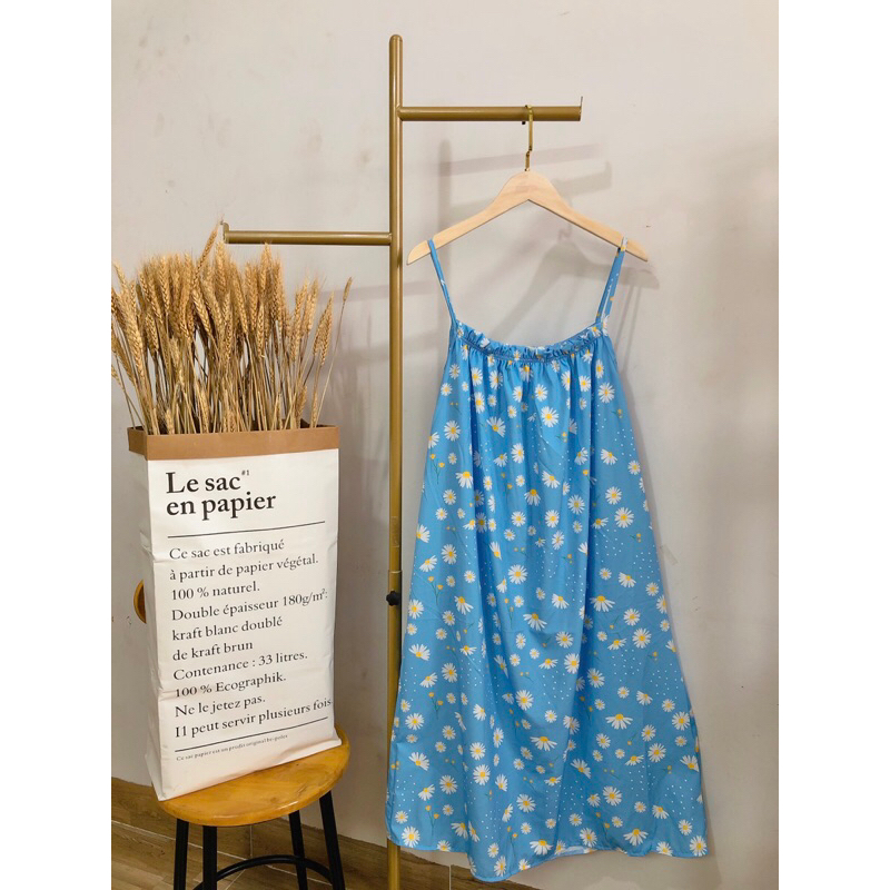 Đầm Lụa Dây Nhỏ Size 4