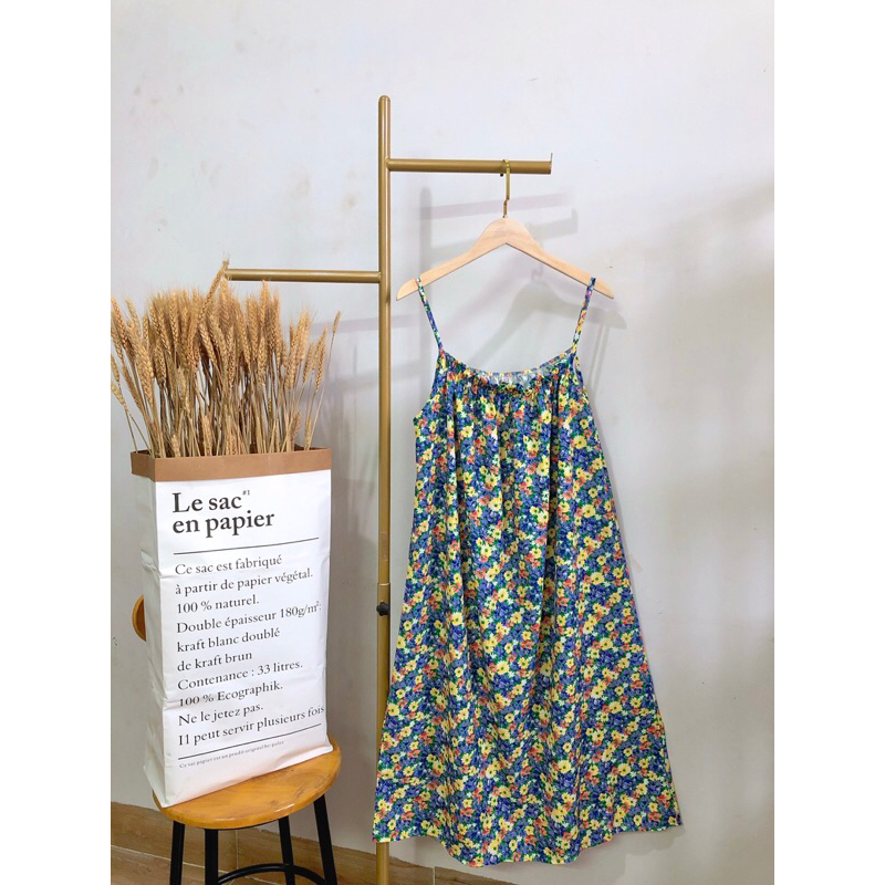 Đầm Lụa Dây Nhỏ Size 4