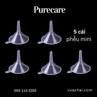 Combo 5 cái Phễu nhựa mini chiết nước hoa, tinh dầu