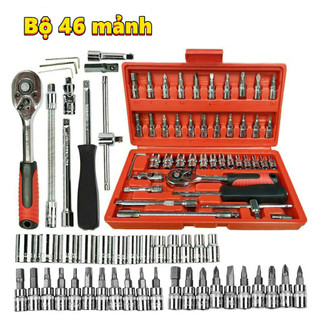Bộ dụng cụ mở bu lông ốc vít đa năng 46 chi tiết