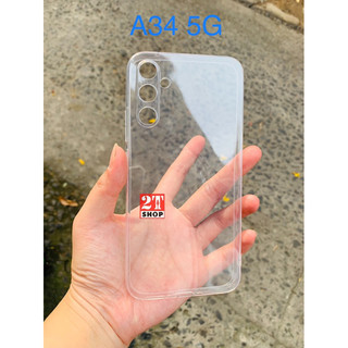 ỐP LƯNG GOR SAM A34 5G SILICON DẺO, TRONG SUỐT