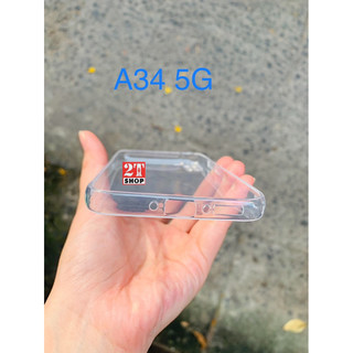 ỐP LƯNG GOR SAM A34 5G SILICON DẺO, TRONG SUỐT