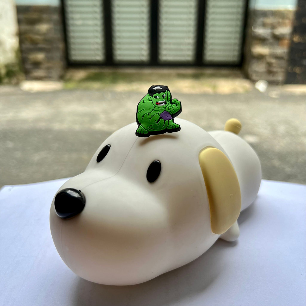 Set bộ sticker 2D Avengers siêu cute siêu đẹp, sticker gắn dép crocs cực xinh, set 6 con