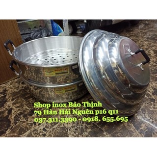 Nồi hấp bánh bao nhôm Hoàn Cầu