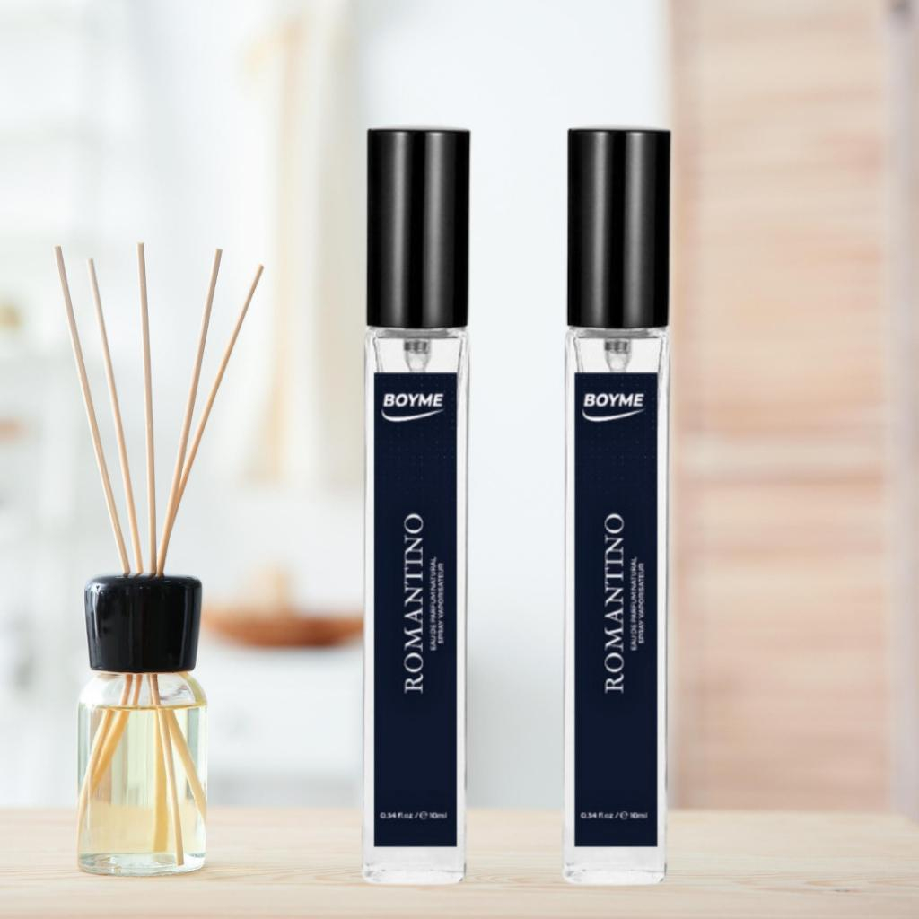 Nước hoa Nam chính hãng thơm lâu  Romantino 10ml hương thơm nam tính và mạnh mẽ