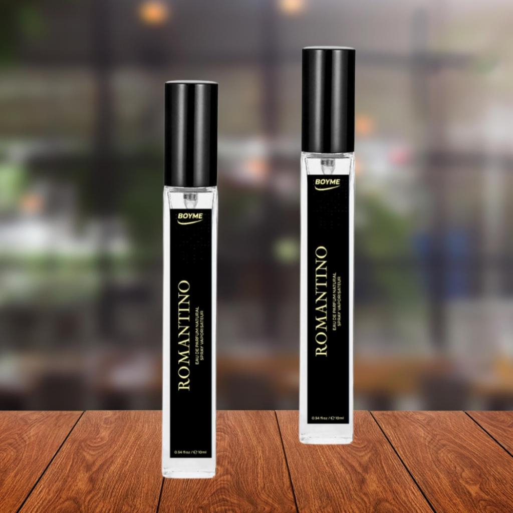 Nước hoa Nam chính hãng thơm lâu  Romantino 10ml hương thơm nam tính và mạnh mẽ