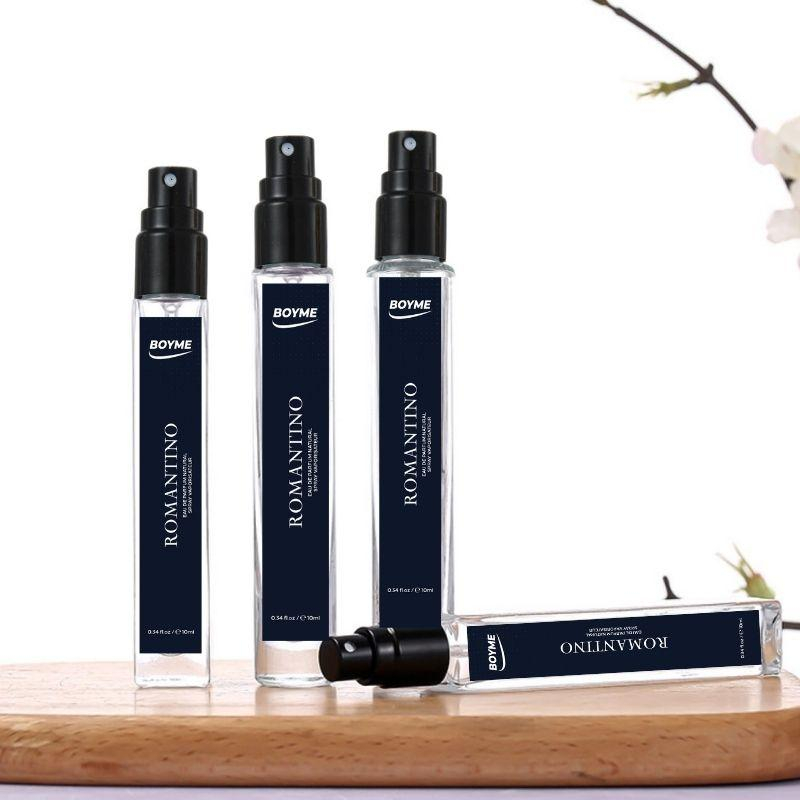 Nước hoa Nam chính hãng thơm lâu  Romantino 10ml hương thơm nam tính và mạnh mẽ